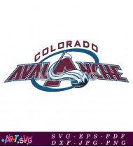 Colorado Avalanche NHL Hockey Team Logo SVG 2