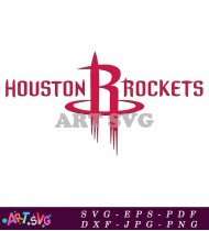 Houston Rockets NBA Basketball Logo SVG 2