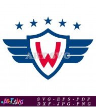 Washington Wizards NBA Team Logo SVG