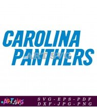 Carolina Panthers NFL Team Logo SVG 2