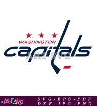 Washington Capitals NHL Team Logo SVG 6