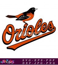 Baltimore Orioles MLB Logo SVG