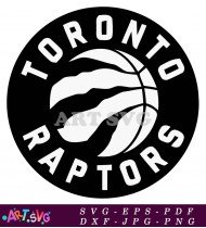 Toronto Raptors NBA Logo SVG