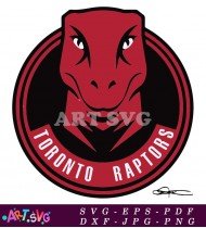 Toronto Raptors Basketball Team Logo Design SVG 3