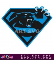 Carolina Panthers Official Team Logo Vector Image SVG 2