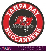 Tampa Bay Buccaneers Logo Red Black Vector SVG 1