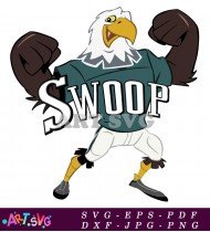 Philadelphia Eagles Mascot Logo Design Vector SVG