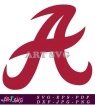 Atlanta Braves Baseball Team Logo Vector Graphic SVG