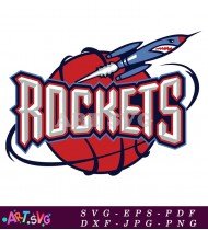 Houston Rockets Logo Vector Illustration Image SVG