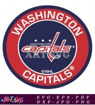 Washington Capitals Logo Vector Illustration Image SVG 2