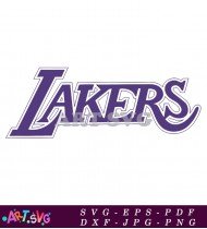 Los Angeles Lakers NBA Team Logo SVG 2