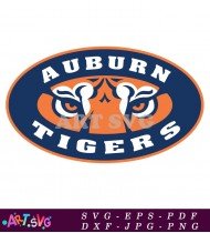 Auburn Tigers NCAA Basketball Team Logo SVG