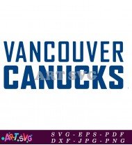 Vancouver Canucks NHL Hockey Team Logo SVG