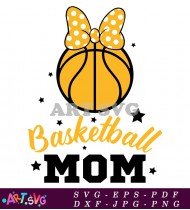 Basketball Mom Design For Team Apparel SVG 1