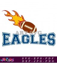 Football Eagles Logo Design For Teams And Clubs SVG