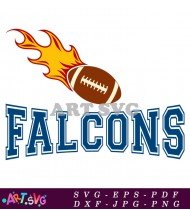 Football Falcons Logo Design For Teams And Clubs SVG