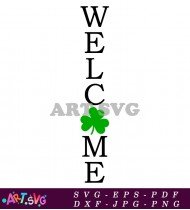 Welcome Home Sign For Spring Decor SVG 1