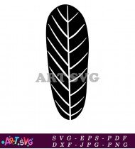 Leaf Silhouette Clip Art Free Download SVG 1