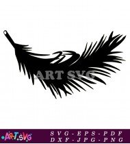 Abstract Feather Illustration Graphic Design Concept SVG