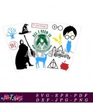 Harry Potter Starbucks Design with All I Need Is SVG