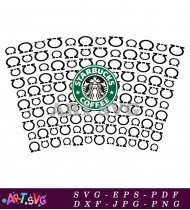 Starbucks Logo Design Pattern SVG