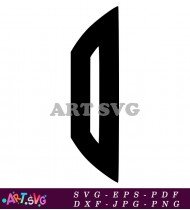 Black Shape Angular Image SVG 2