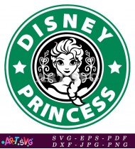 Starbucks Frozen Coffee Cup Design Vector SVG