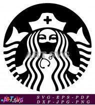 Starbucks Nurse Logo for Healthcare Workers SVG