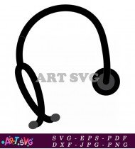 Medical Healthcare Design Stethoscope SVG