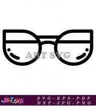 Vintage Retro Sunglasses Retro Look Glasses SVG