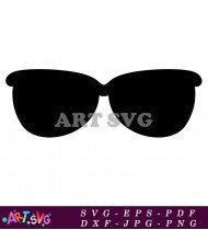 Vintage Retro Style Glasses Eyewear SVG