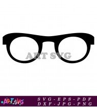 Sunglasses Frame Retro Style Eyewear SVG