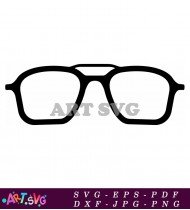 Stylish Eyewear Fashionable Glasses Design Trend SVG