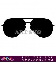 Bold Designer Sunglasses with Unique Frame SVG