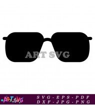 Cool Fashion Sunglasses with Vintage Inspired Look SVG