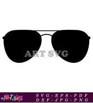 Sunglasses With Rounded Frames And White Background SVG