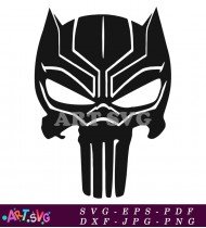 Black Panther Marvel Comic Book Character SVG