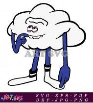 Funny Troll Cartoon Illustration Character Design SVG 7