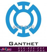 Green Lantern Ganthet Symbol Logo Design SVG