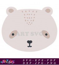 Cute Panda Nursery Wall Art Design SVG