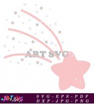 Baby Starburst Nursery Wall Art Design SVG