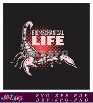 Biomechanical Life Graphic Design Vector SVG 1