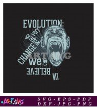 Evolution Change Graphic Design Template SVG 1