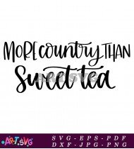 Sweet Tea Southern Style Home Decor Graphic SVG