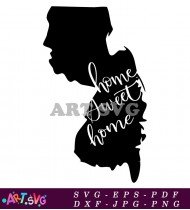 Home Sweet Home Design Decor Graphic SVG