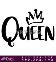 Queen Of Everything Fall SVG Royalty Graphic