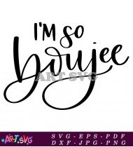 I'm So Frujee Fun Unique T-shirt Design SVG 1