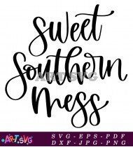 Sweet Southern Mess Country Charm Farmhouse Decor Signs SVG