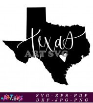 Texas State Pride Teacher Wall Decor Classroom Art SVG