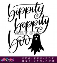 Boo Boo Ghost Halloween Svg Design SVG 1